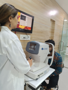 topography scan of male